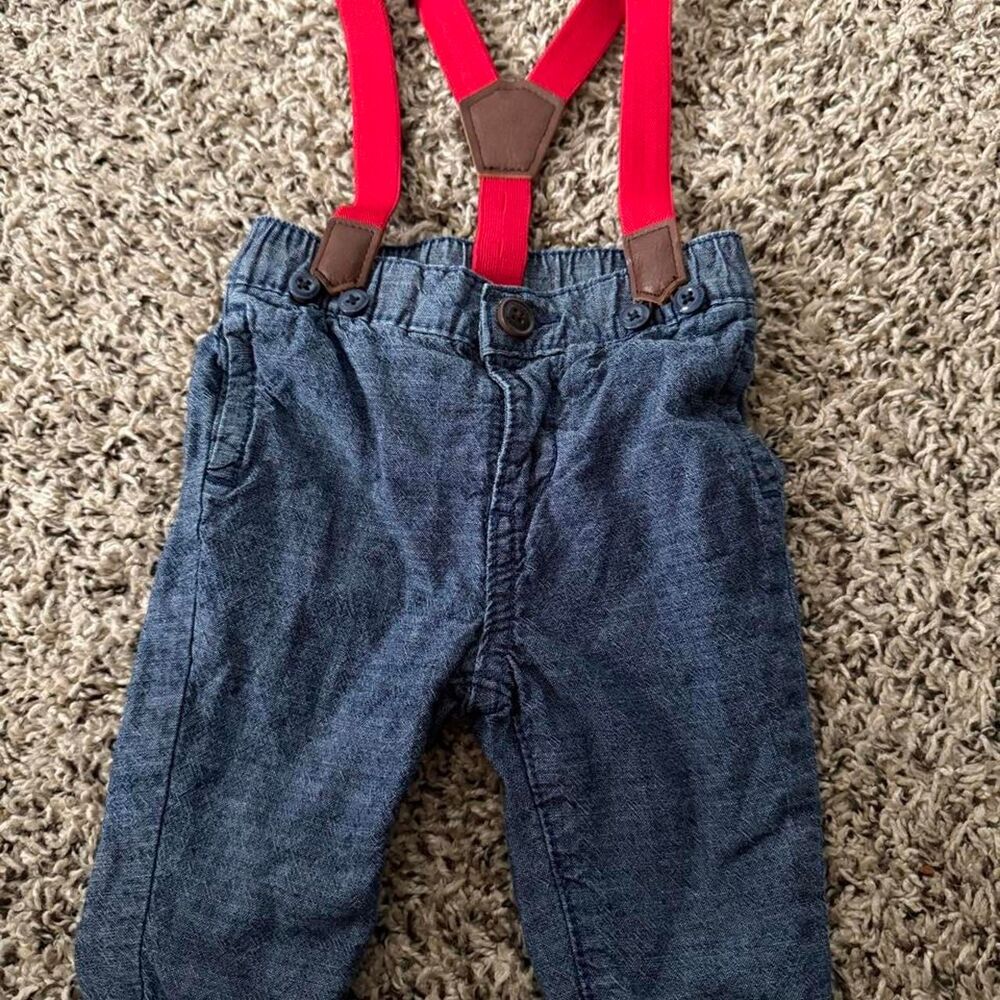 Unbranded Blue and Navy Dungarees-overalls